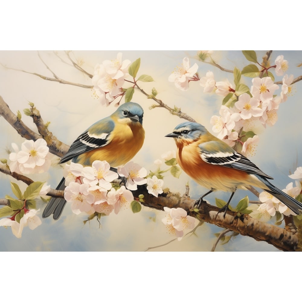 Tableaux d'Oiseaux Peinture, art mural décoration nature, vue 2