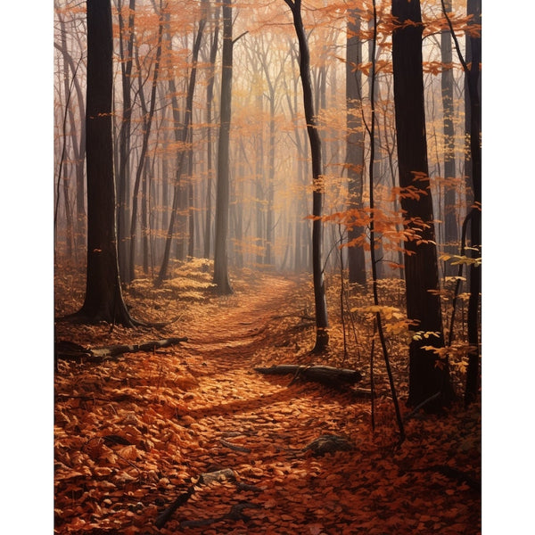 Tableaux Paysages Forêts D'Automne, art mural décoration nature
