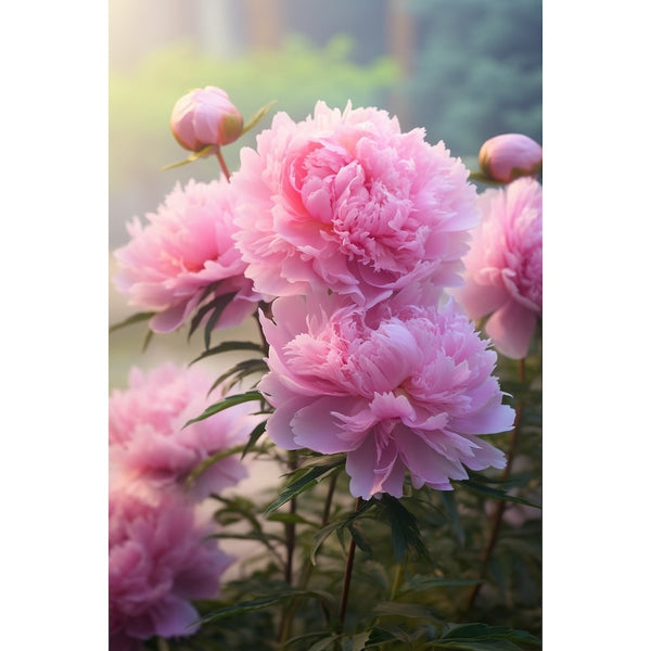 Tableaux Pivoines Roses