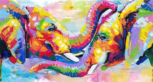 Tableaux animaux Peinture Nature