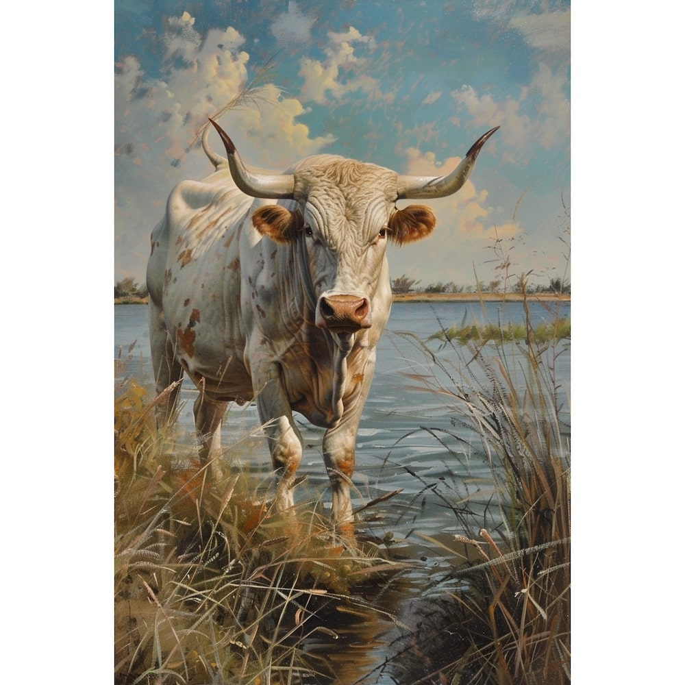 Taureau De Camargue Peinture