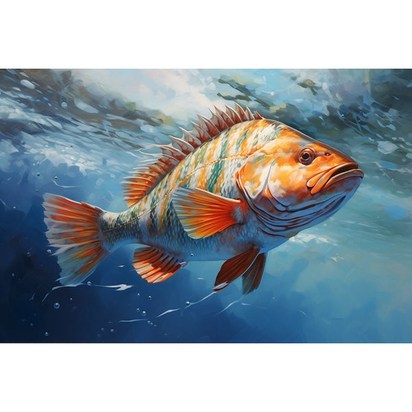 Tableau Thème Poisson, art mural décoration nature