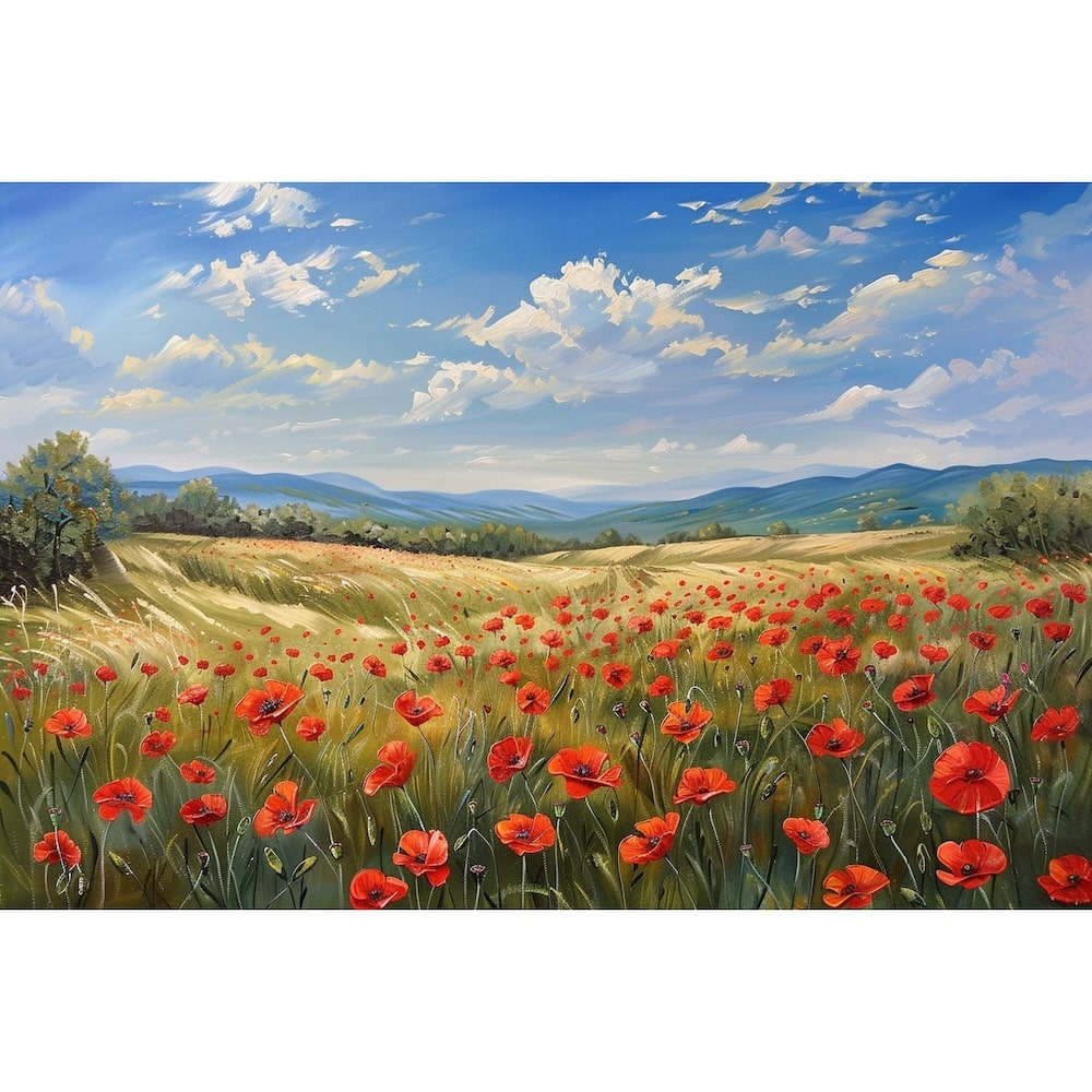 Toile Coquelicot
