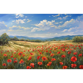 Toile Coquelicot