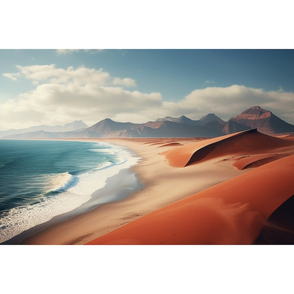 Tableau Toile Plage, art mural décoration nature