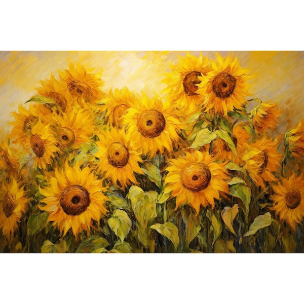 Tournesol Peinture Acrylique