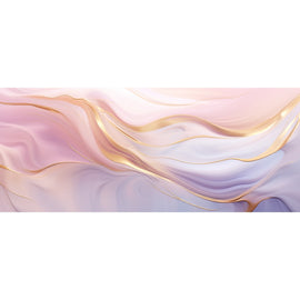 Tableau Triptyque Gris et Rose, art mural décoration nature