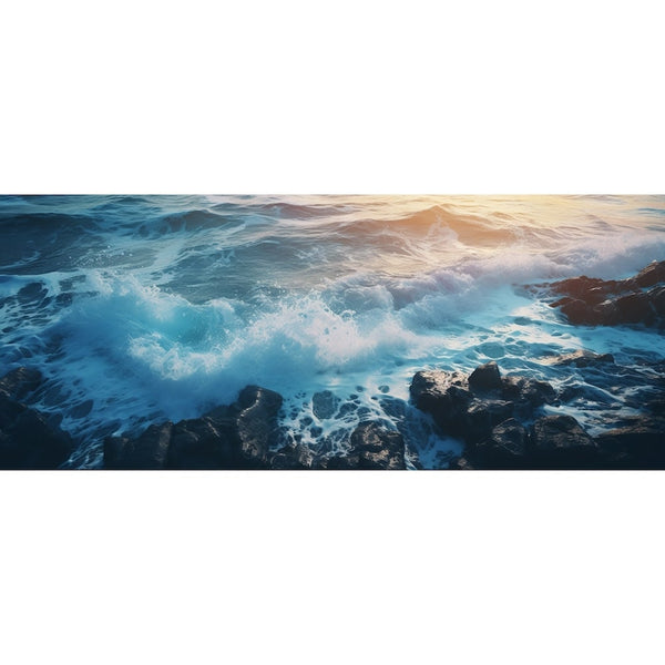 Tableau Triptyque Thème Mer, art mural décoration nature