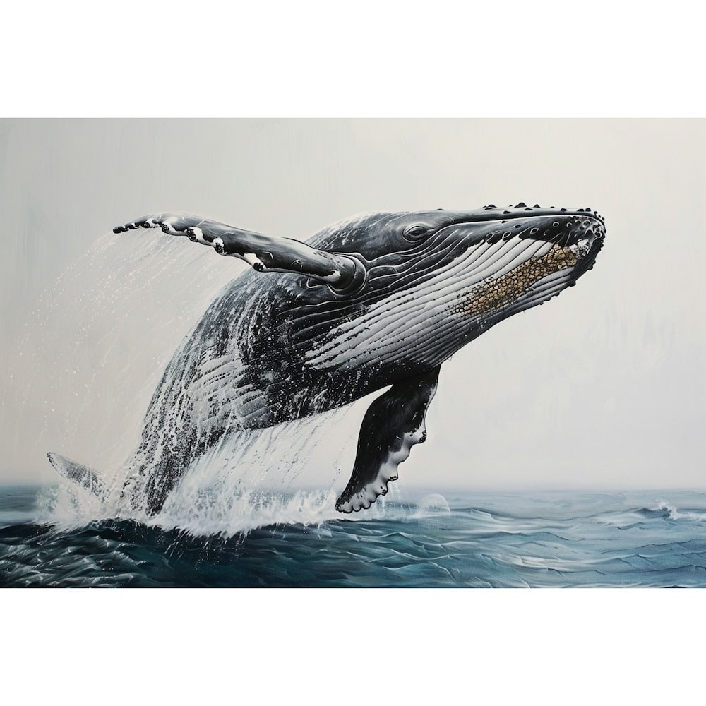 baleine peinture