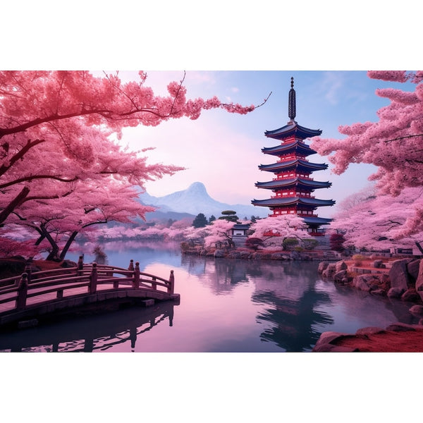 cerisier du japon tableau