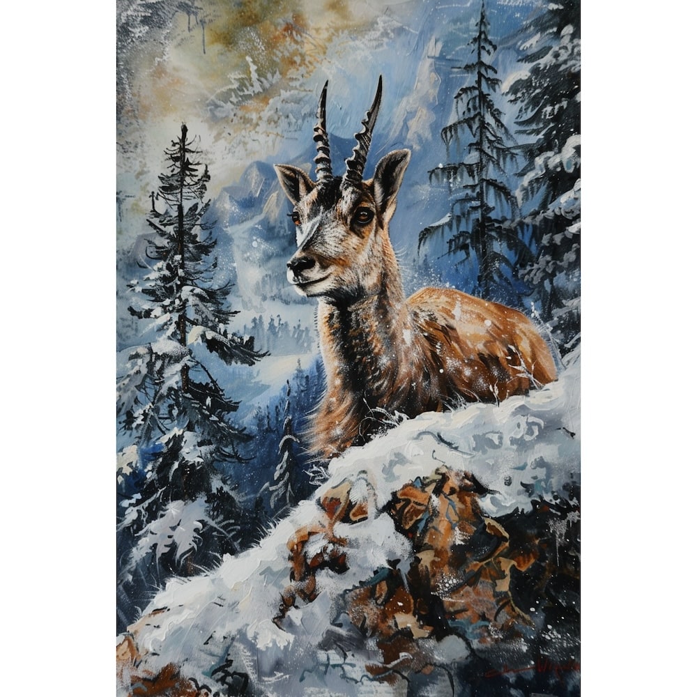 chamois peinture