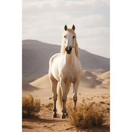 Tableau Cheval Arabe, art mural décoration nature