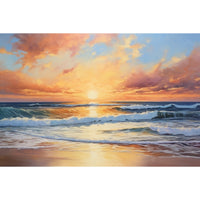 Thumbnail for coucher de soleil plage peinture