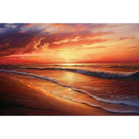 Thumbnail for coucher de soleil peinture à l huile