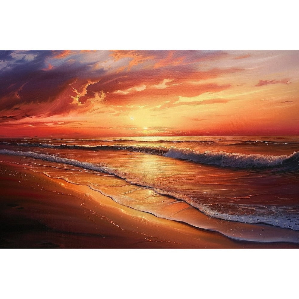 tableau-coucher-de-soleil-peinture-coucher-de-soleil-peinture-nature