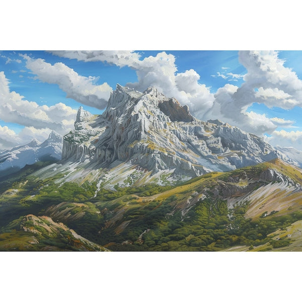 Peinture Déco Montagne, art mural décoration nature
