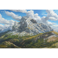 Thumbnail for deco peinture montagne