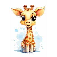 Thumbnail for dessin girafe pour tableau bebe