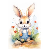 Thumbnail for dessin lapin tableau enfant