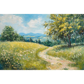 Peinture Été, art mural décoration nature