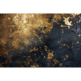 Peinture Acrylique Feuille d'Or, art mural décoration nature
