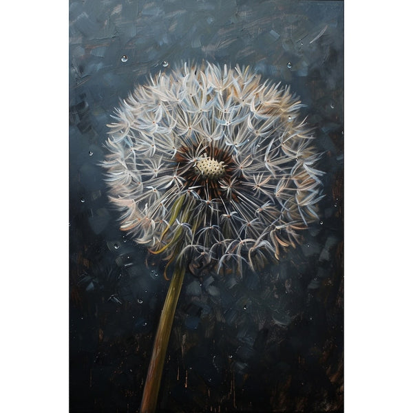 fleur blanche peinture