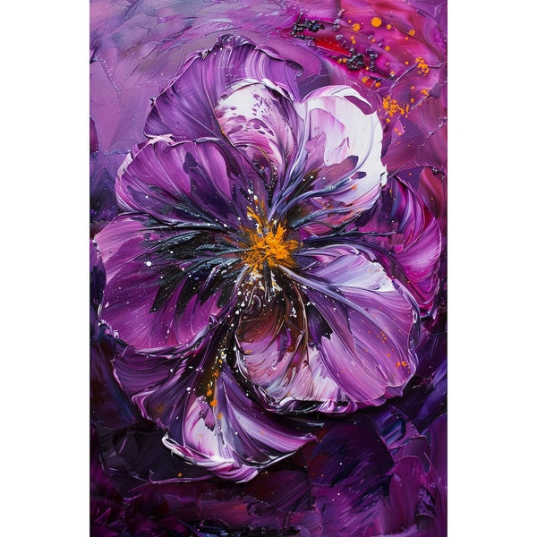 fleur peinture