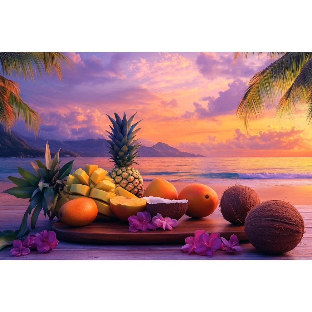 fruits en peinture