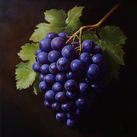 Thumbnail for grappe de raisin en peinture