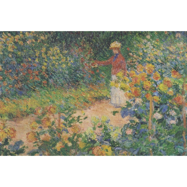 Tableau Jardin de Giverny, art mural décoration nature