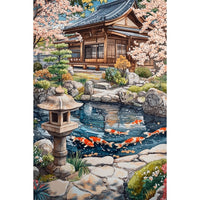 Thumbnail for jardin japonais peinture