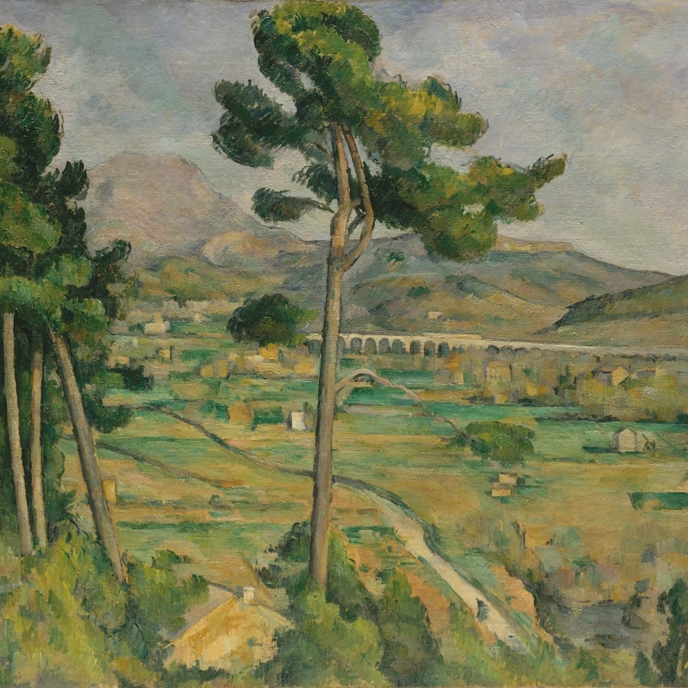 la montagne sainte victoire tableau