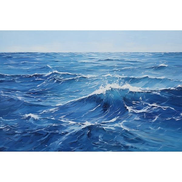 Peinture Mer Acrylique, art mural décoration nature