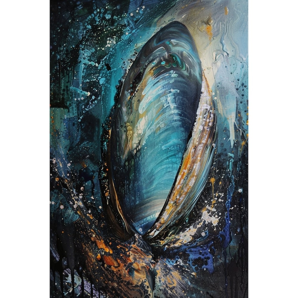 Peinture Moule, art mural décoration nature