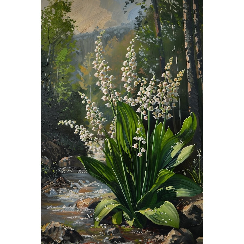 muguet peinture