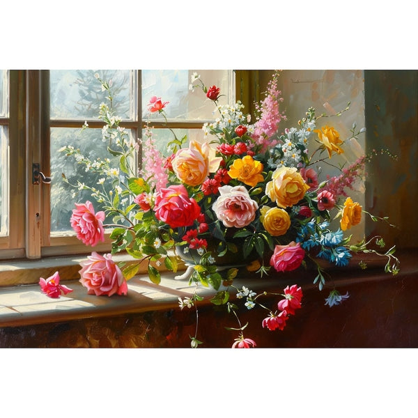 nature morte fleurs peinture