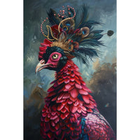 Thumbnail for oiseau peinture abstraite