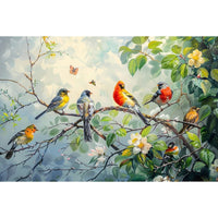 Thumbnail for oiseaux peinture