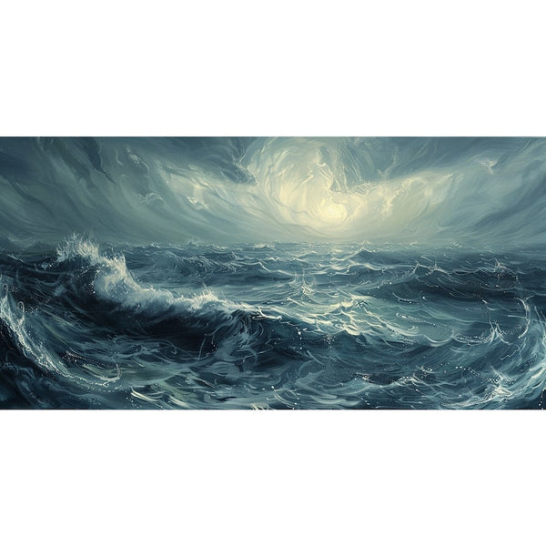 Peinture sur Toile Paysage Mer, art mural décoration nature
