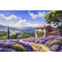 Thumbnail for paysage de provence peinture à l'huile