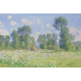 Peinture Paysage Monet, art mural décoration nature