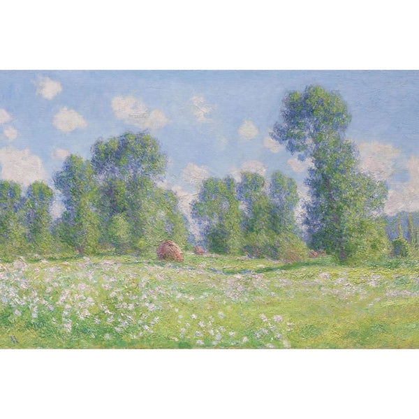 Peinture Paysage Monet, art mural décoration nature