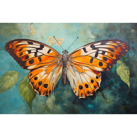 Tableau Peinture Papillon, art mural décoration nature