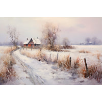 Thumbnail for peinture hiver acrylique