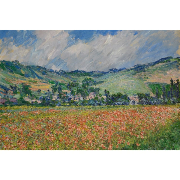 Peinture Monet Coquelicot, art mural décoration nature