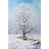 Thumbnail for peinture d arbre sous la neige