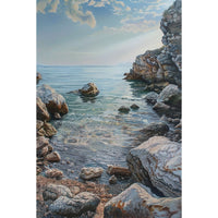 Thumbnail for peinture de rochers en bord de mer