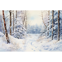 Thumbnail for peinture d hiver sous la neige