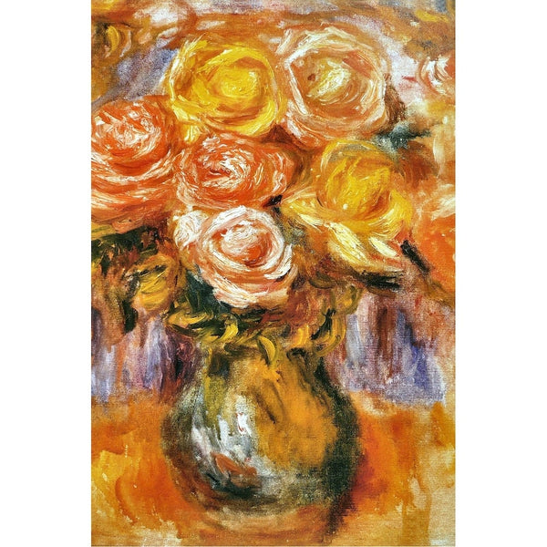 peinture fleurs celebre
