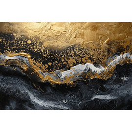 Peinture Bord de Mer Moderne, art mural décoration nature